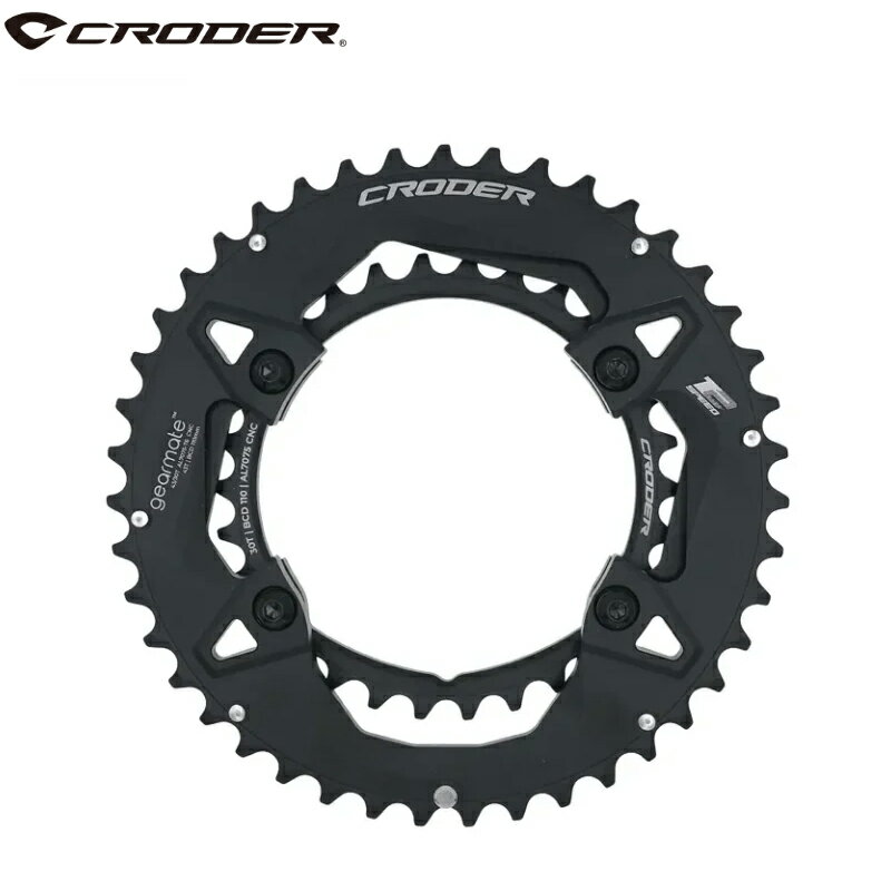 CRODER BIKES Gearmate Super Compact Chainring SHIMANO 4-Arm [For 11/12...