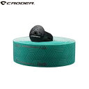 CRODER BIKES TOUCHバーテープ Cross line Aqua Green バーテープ