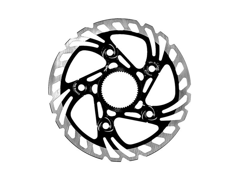 サイクリック楽天市場店のDeda/デダ DISC BRAKE ROTOR floating steel track+AL spider 140mm｜アングル2