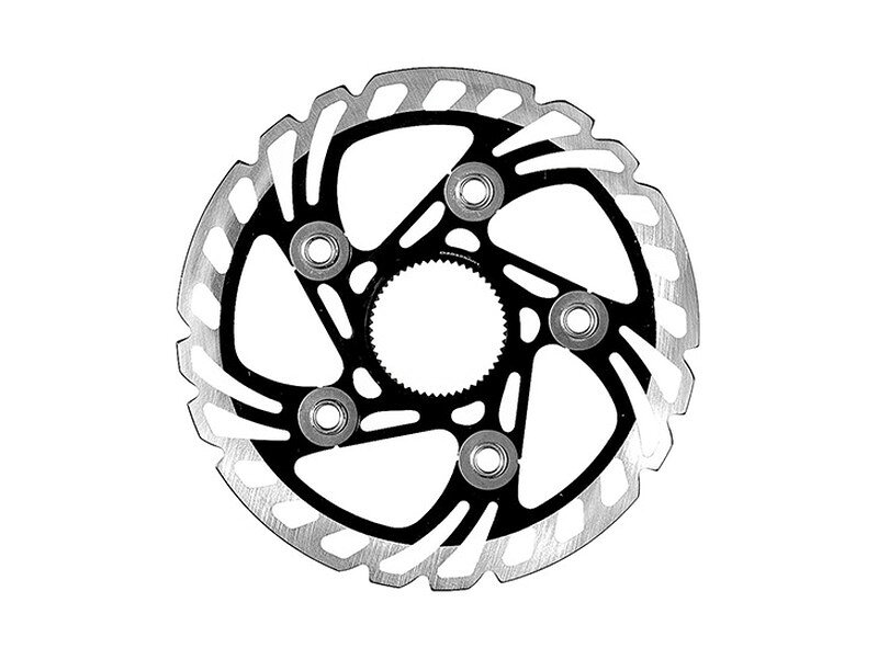 サイクリック楽天市場店のDeda/デダ DISC BRAKE ROTOR floating steel track+AL spider 140mm｜アングル3