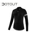 DOTOUT/ドットアウト ブロック ロング スリーブ W ジャージー ブラック ジャージ