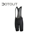 DOTOUT/ドットアウト コンボー ドラインテック ビブ ショート ブラック ショーツ・タイツ