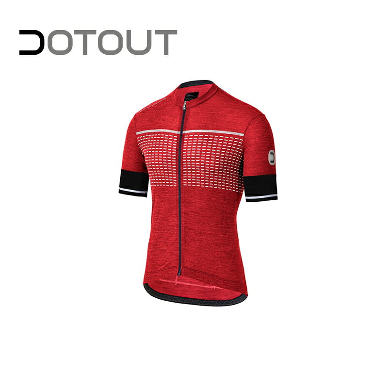 DOTOUT/ドットアウト ヘリテージ ジャージー レッド-ホワイト ジャージ