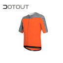 DOTOUT/ドットアウト スキン ジャージー オレンジ-ダーク グレー ジャージ
