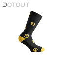 DOTOUT/ドットアウト Stripe Sock(FW) 20F fluo orange L-XL(39-42)