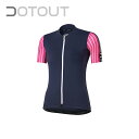 DOTOUT/ドットアウト Stripe W Jersey 704 blue-fuchsia ジャージ