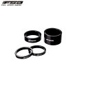 FSA エフエスエー ALLOY SPACER 1-1/8 x3mm black ヘッドパーツ