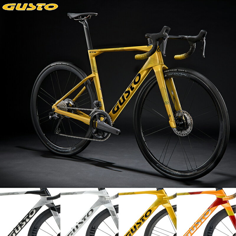 GUSTO グスト GTR PRO LEGEND DB ULTEGRA Di2 カーボンホイール 完成車 日本正規品