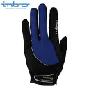 intro イントロ Stinger1 スティンガー1 Blue フルフィンガー バイクグローブ(4)
