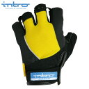 intro イントロ Stinger2J スティンガー2 ジュニア Yellow ジュニア ハーフフィンガー バイクグローブ