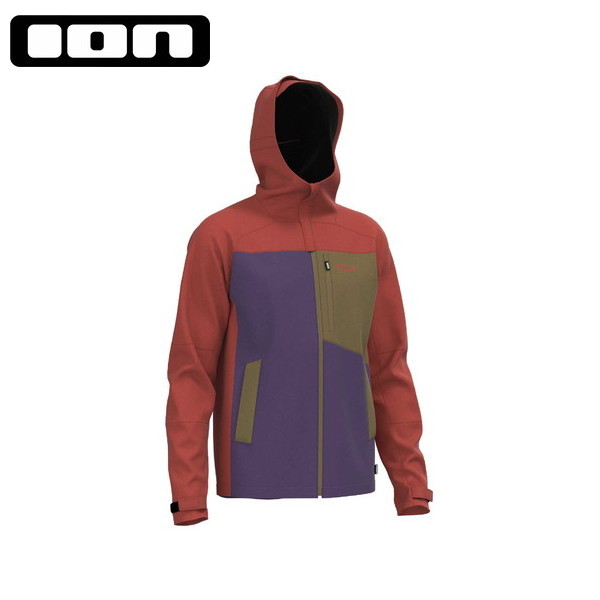 ION/アイオン Jacket Shelter 2L Softshell DARK-PURPLE BIKE APPAREL