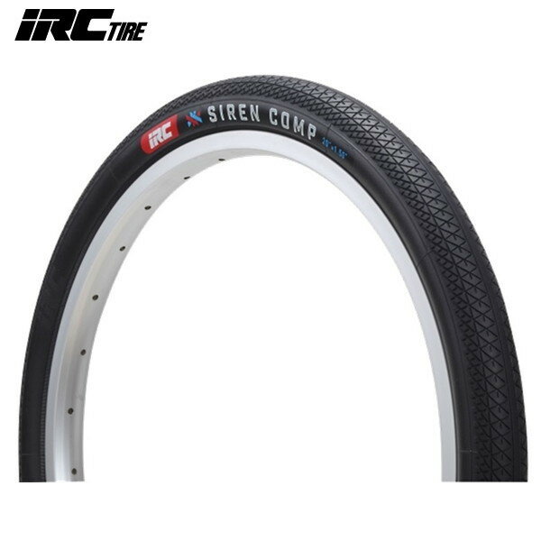 IRC アイアールシー SIREN COMP 20×1.50 ブラック タイヤ(BMX)
