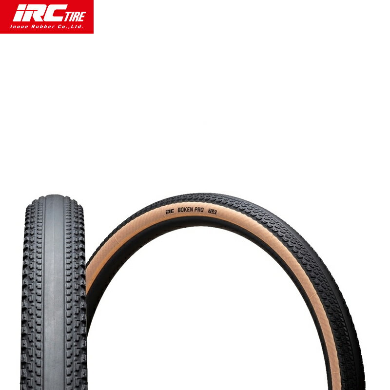 樂天商城 - IRC アイアールシー BOKEN PRO TLR ボウケン プロ チューブレスレディ タンサイド グラベルタイヤ