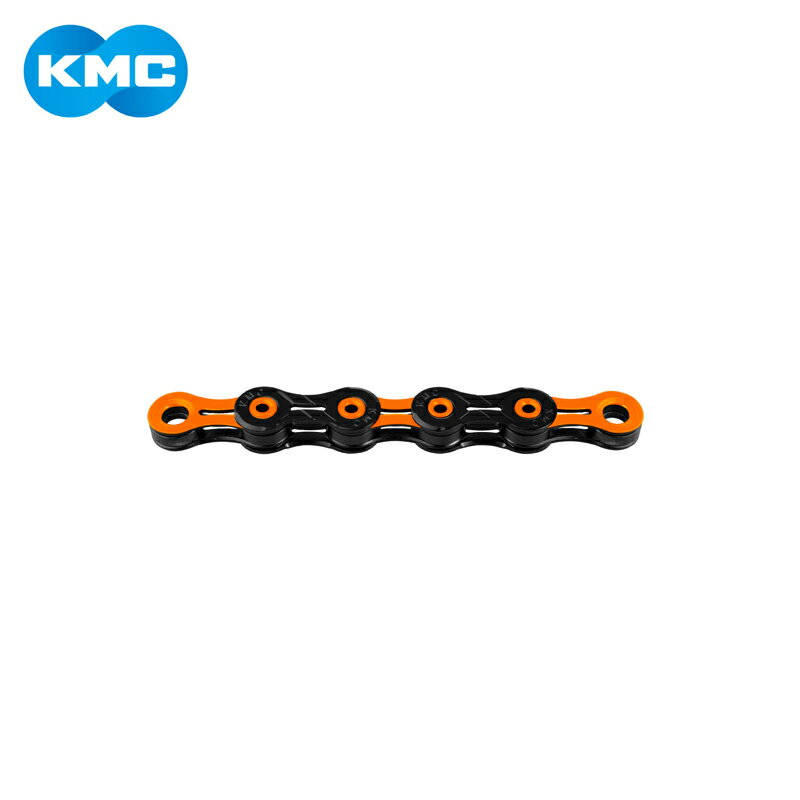 KMC ケーエムシー DLC11 11S用チェーン オレンジ 118L