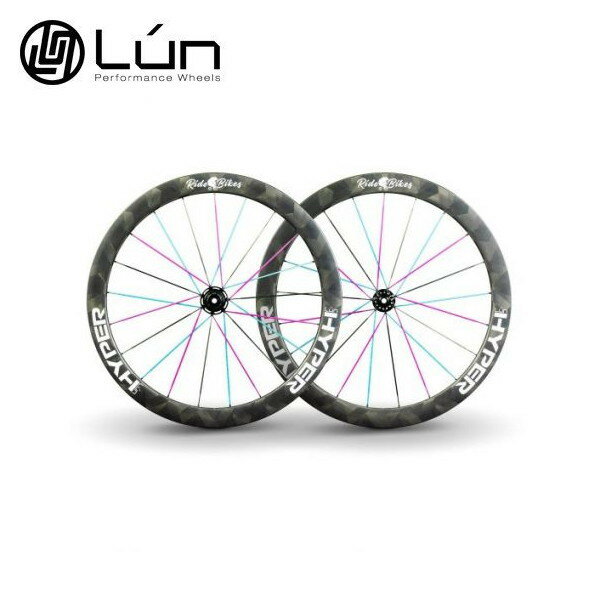 Winspace ウィンスペース Lun ルン HYPER RBBモデル 50mm ディスクブレーキホイールセット シマノ11S カーボンホイールのサムネイル