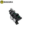 MAGURA マグラ キャリパー MT5 eSTOP・4ピストン・鍛造アルミ・黒/シルバー・カバー無し・パッド付属 (1ヶ)