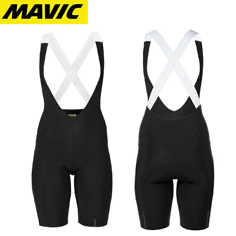 MAVIC マヴィック ESSENTIAL BIBSHORT W エッセンシャル ビブショーツ BLACK レディース