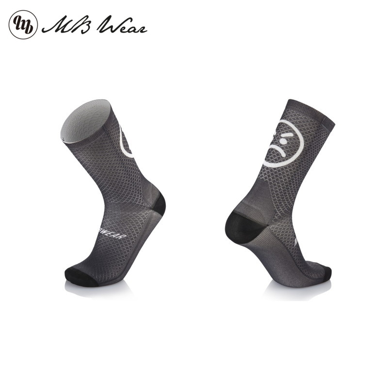 MB Wear エムビーウェア MBソックス SMILE EVO SOCKS Grey スマイル エヴォ ソックス グレイ