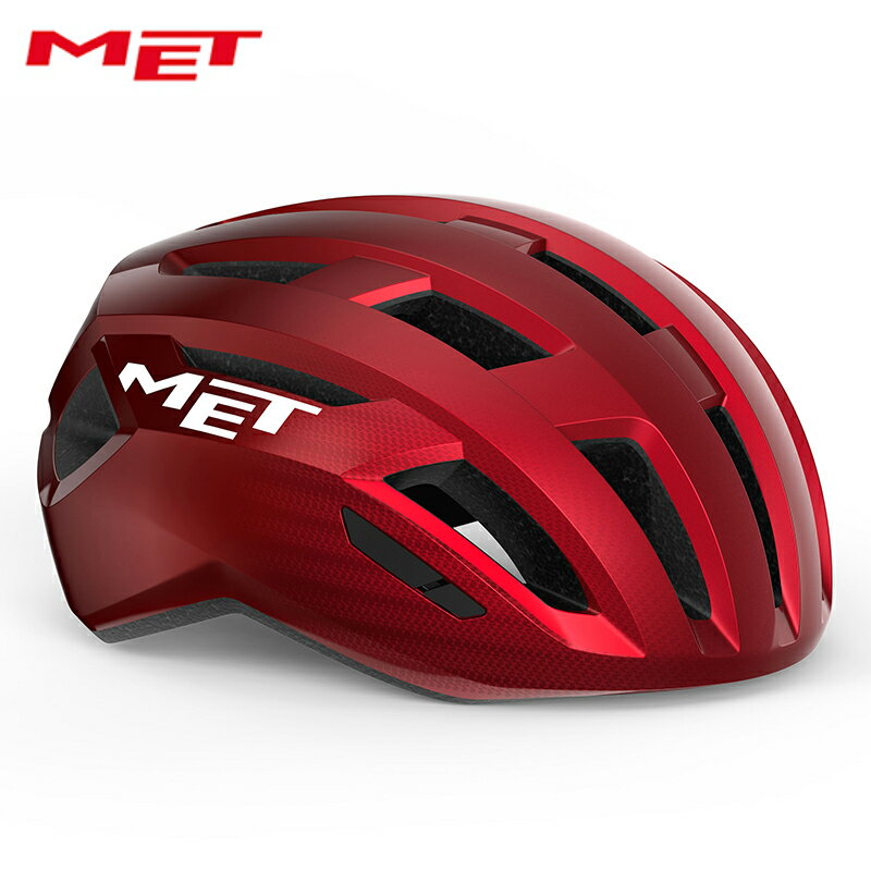 樂天商城 - MET メット VINCI MIPS Red Metallic/Glossy ヘルメット