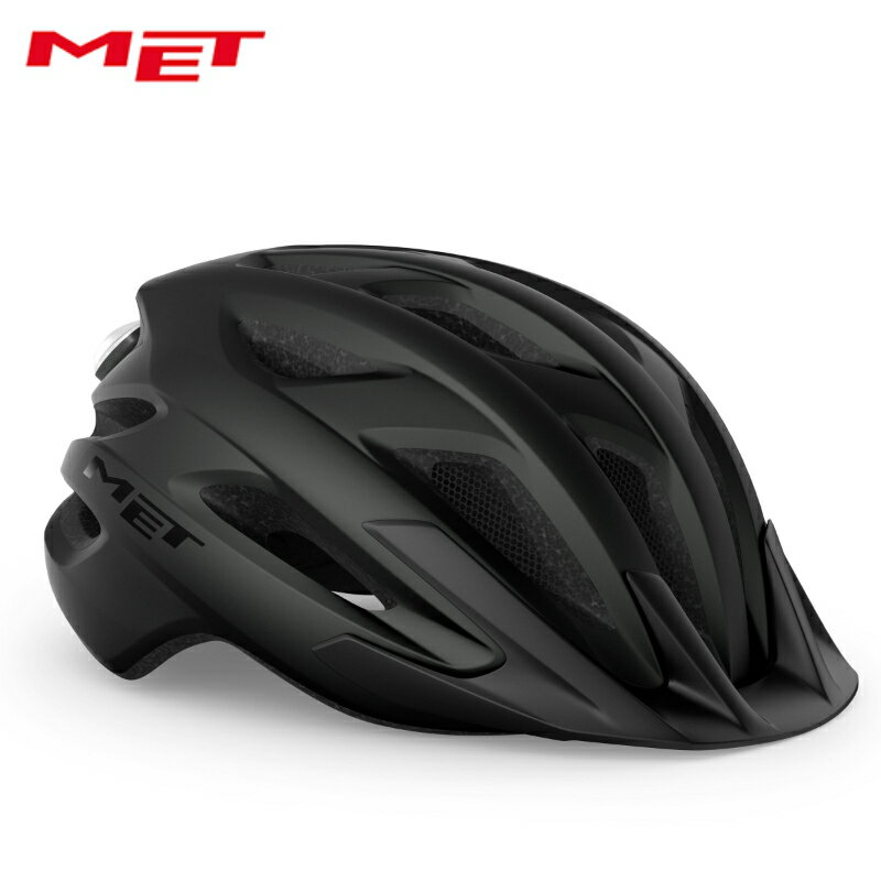 MET メット CROSSOVER Black/Matt ヘルメット(4)