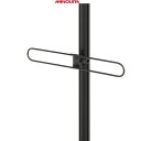 MINOURA ミノウラ 天井突っ張りタイプ 収納システム HobbyTower HH-4 ハンガーCタイプ・楕円 黒