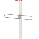 MINOURA ミノウラ 天井突っ張りタイプ 収納システム HobbyTower HH-4 ハンガーCタイプ・楕円 シルバー