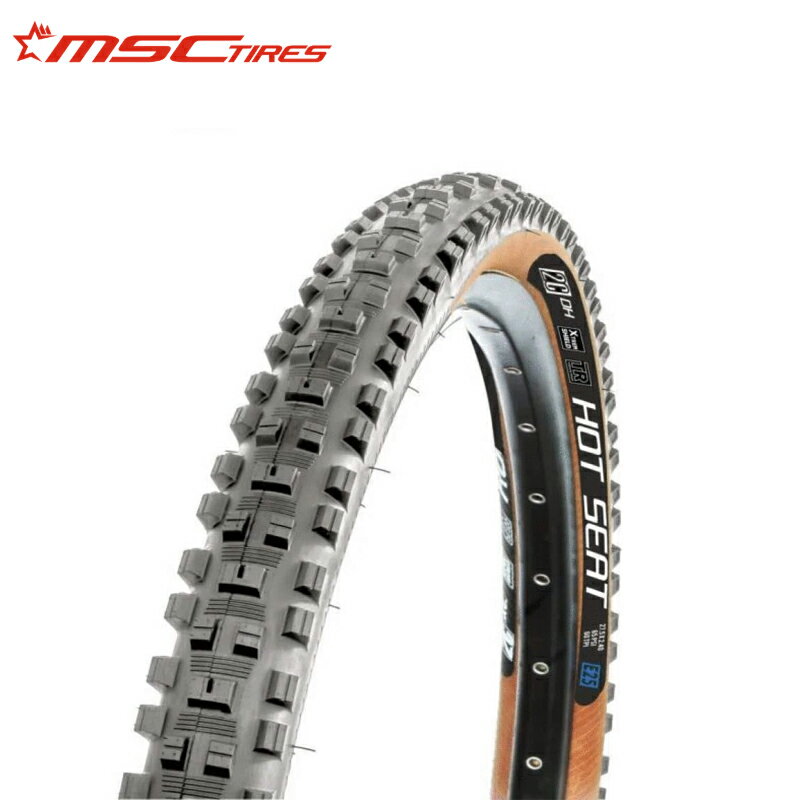 Rakuten - MSC TIRES HOT SEAT HOT275240TLR2CT 27.5 X 2.40 TR 2C DH XTREAMSHIELD E25 SKINWALL