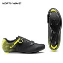 NORTHWAVE/ノースウェーブ CORE PLUS 2 BLACK/YELLOW FLUO コアプラス 2 ブラック/イエローフルオ ビンディングシューズ