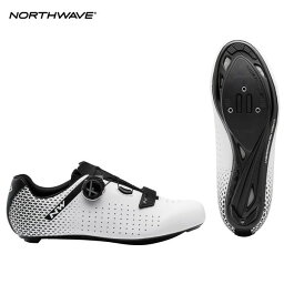 NORTHWAVE/ノースウェーブ CORE PLUS 2 WHITE/BLACK コアプラス 2 ホワイト/ブラック ビンディングシューズ