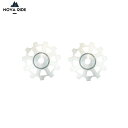 NOVA RIDE ノヴァライド 11T CERAMIC PULLEY SET SILVER シマノ プーリーセット