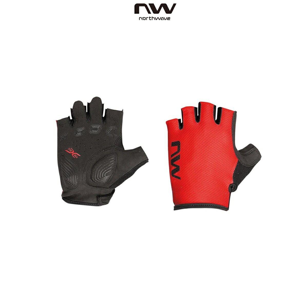 ノースウェーブ グローブ ACTIVE SHORT FINGER GLOVE RADIANT RED