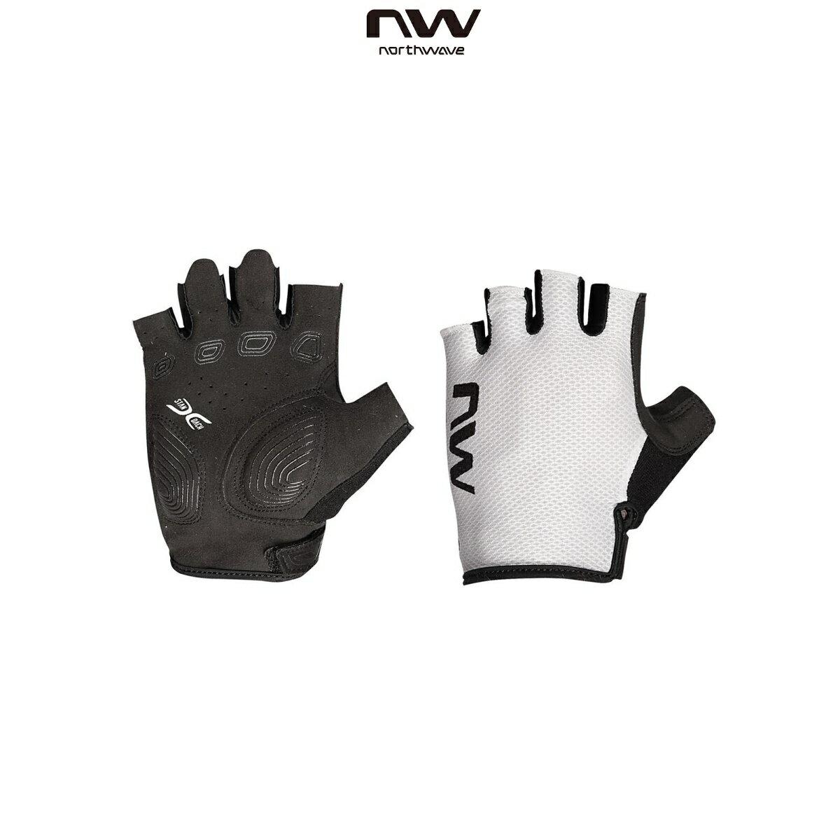 ノースウェーブ グローブ ACTIVE SHORT FINGER GLOVE LIGHT GREY