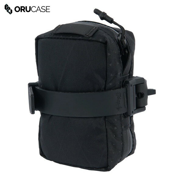 Orucase オルケース Saddle Bag HC Black サドルバッグ HC ブラック リフレクティブ 0.4L