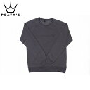 Peatys s[eB[Y Pub Wear Crew Jumper Dark Heather Grey