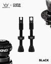 Peatys ピーティーズ Tubeless Valves Black 42mm