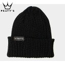 Peatys ピーティーズ Merino Beanie Black