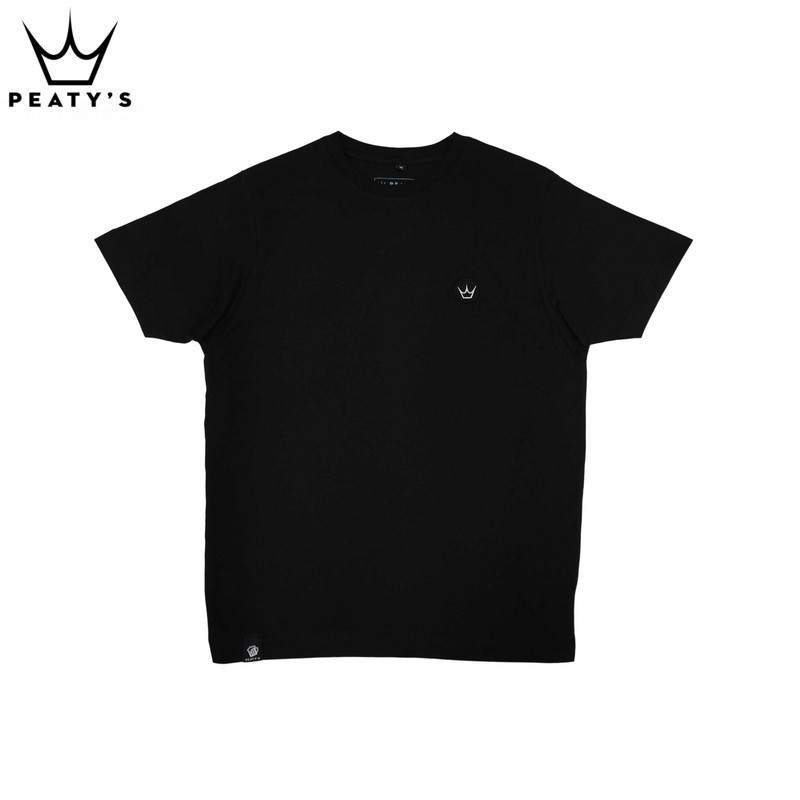 Peatys ピーティーズ Pub Wear T-Shirt Crown パブウェア・Tシャツ・クラウン Black S Tシャツ