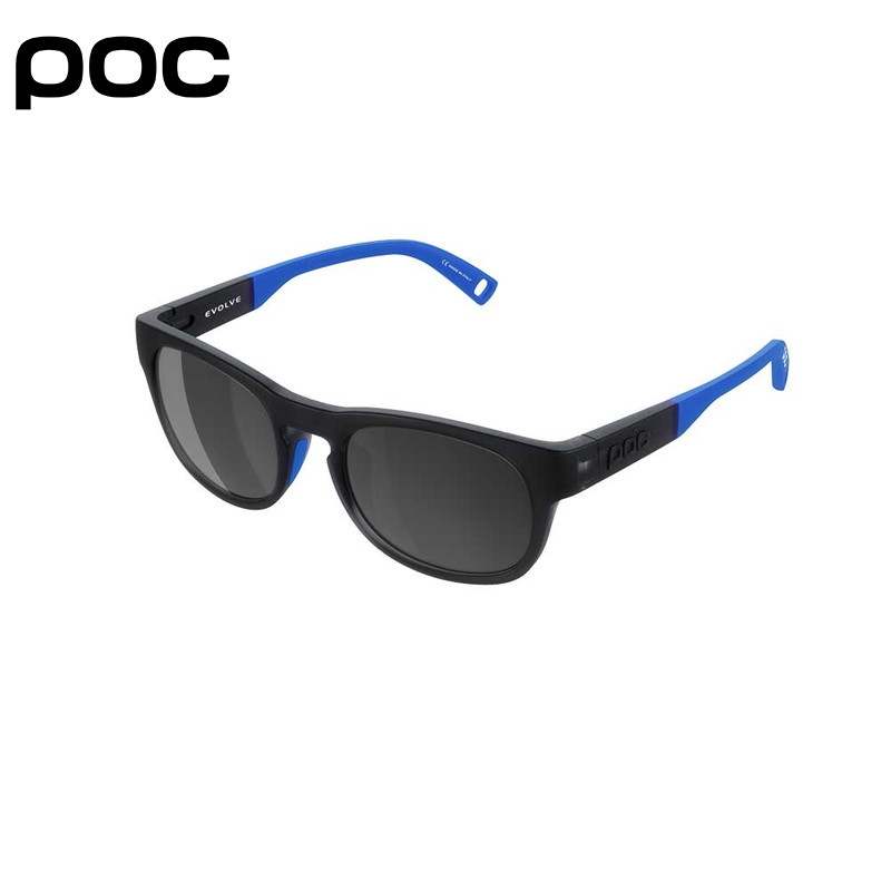 POC ݥå Evolve  - Uranium Black/Fluorescent Blue åѥ󥰥饹