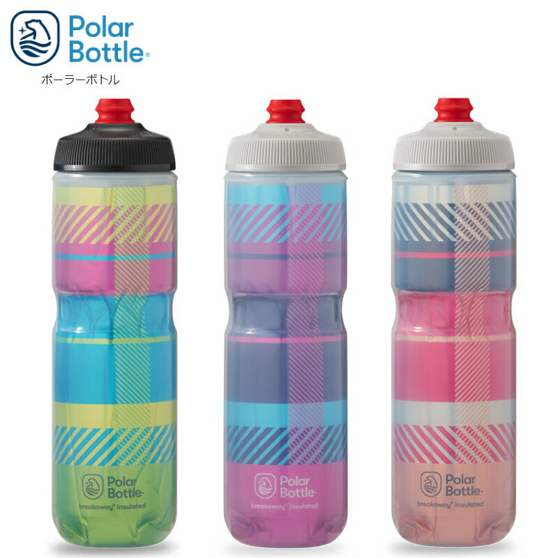 POLAR BOTTLE |[[{g Breakaway u[NAEFC 24oz TARTAN