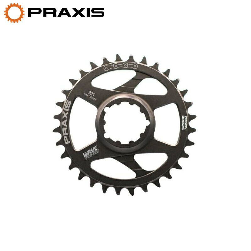 PRAXIS WORKS ץ饯 DirectMount 3mmOFFSET(DMA) WAVE 34T