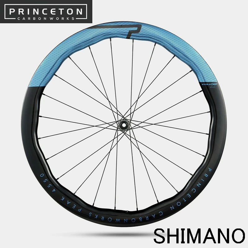 Princeton CarbonWorks Peak 4550 Evolution II ディスクブレーキ Shimano 前後ホ...