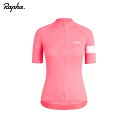 Rapha ラファ Coreウィメンズ サイクリングジャージ Visibility Pink