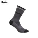 Rapha ラファ Logo サイクリングソックス Grey
