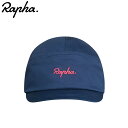 Rapha ラファ ロゴキャップ Navy/Pink