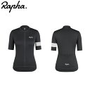 Rapha ラファ Core ウィメンズ サイクリングジャージ Black/White