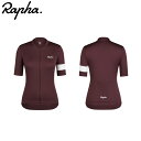 Rapha ラファ Core ウィメンズ サイクリングジャージ Brown/White