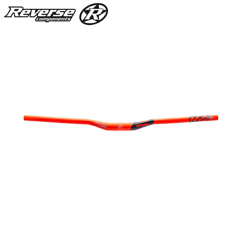 Reverse components ハンドルバー Base 790mm φ31.8/18mmライズ（ネオンオレンジ/ブラック）