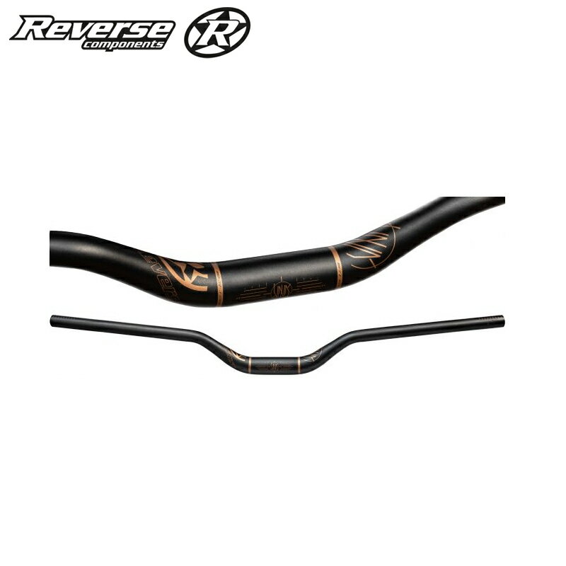 Reverse components ハンドルバー Nico Vink 810mm φ31.8/48mmライズ（ブラック/コッパー）