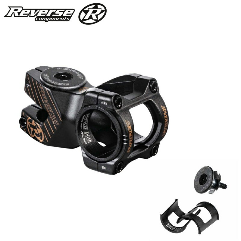 Reverse components Black One D-2 ステム 50mm(ブラック/コッパー)