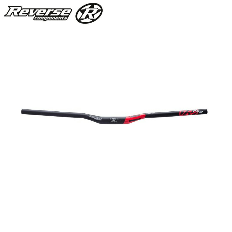 Reverse components ハンドルバー Base 790mm φ35/18mmライズ（ブラック/レッド）
